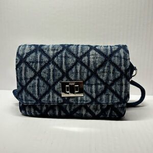 Jelavu- Quilted Denim Crossbody Bag